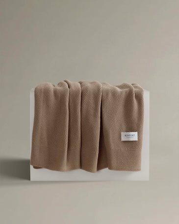 Strickmusterdecke